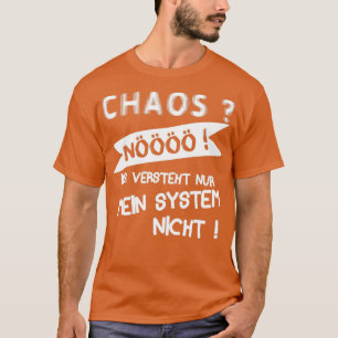 Camiseta Divertido TDAH ADHD que dice por lo desordenado