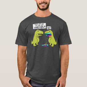 Camiseta Divertido Te Comiste El Último Dinosaurio Unicorni