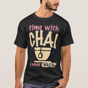 Camiseta Divertido té de especias chaii que ama a Desi Chai