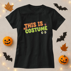Camiseta Divertido Tee De Halloween; Esta Es Mi Cita De Dis