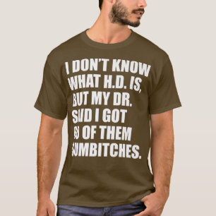 Camiseta Divertido Tee de TDAH obtuve 80 de ellos sumbitche