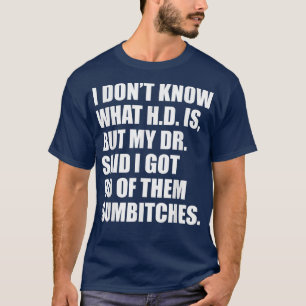 Camiseta Divertido Tee de TDAH obtuve 80 de ellos sumbitche