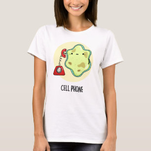 Camiseta Divertido tema de ciencia de la biología del teléf