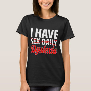 Camiseta Divertido tener dislexia guerreros de la concienci