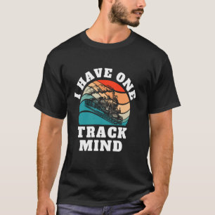 Camiseta Divertido Tengo Una Mente De Una Sola Vía Amantes