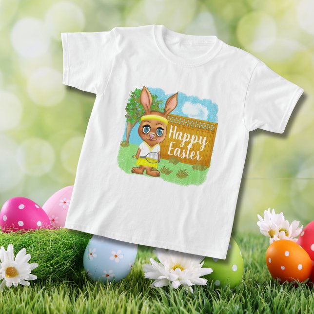 Camiseta Divertido Tenis Semana Santa Bunny (Subido por el creador)