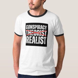 Camiseta Divertido teórico de la conspiración