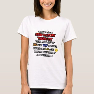 Camiseta Divertido Terapia Respiratoria ... OMG WTF LOL