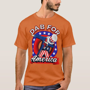 Camiseta Divertido tío Sam 4 de Julio Independencia D