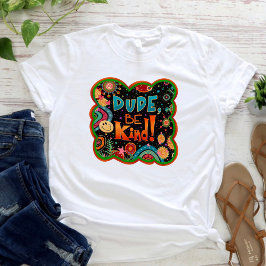 Camiseta Divertido tío Sé amable adolescente Inespiritualid