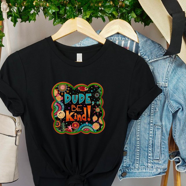 Camiseta Divertido tío Sé amable adolescente Inespiritualid (Subido por el creador)