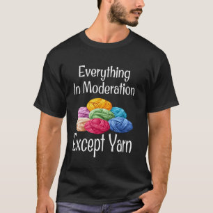 Camiseta Divertido Todo Con Moderación Excepto Humor De Lan