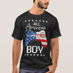 Camiseta Divertido Todos los chicos americanos 4jul Son Vid