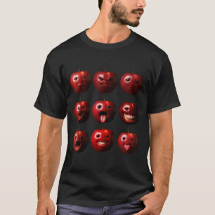 Camiseta Divertido Tonto Ai Manzana Generación Z Meme Humor