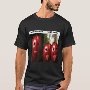 Camiseta Divertido Tonto Ai Manzana Generación Z Meme Rotur