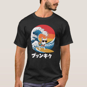 Camiseta Divertido toro terrador japonés perro ondulado Kan