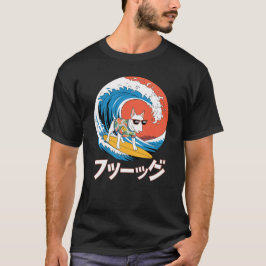 Camiseta Divertido toro terrador japonés perro ondulado Kan