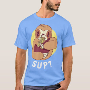 Camiseta Divertido tragamonedas comiendo fideos de Ramen An