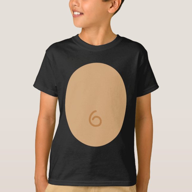 Camiseta Divertido traje de mono para niños adultos Hallowe (Anverso)