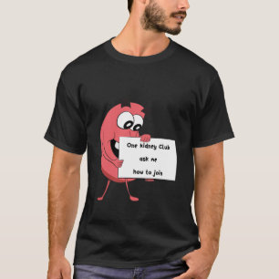 Camiseta Divertido trasplante de riñón, regalo de donante d
