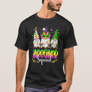 Camiseta Divertido tres nórdicos Gnome Caregiver Squad Mard