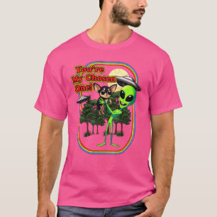 Camiseta Divertido Tri Chihuahua Alien, tú eres elegido uno