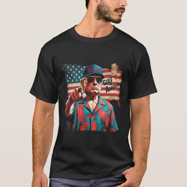 Camiseta Divertido Trump Camisas Golfo De Estados Unidos Es (Anverso)