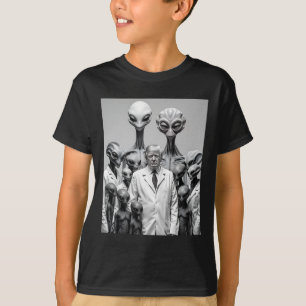 Camiseta Divertido Trump con conspiración de extraterrestre