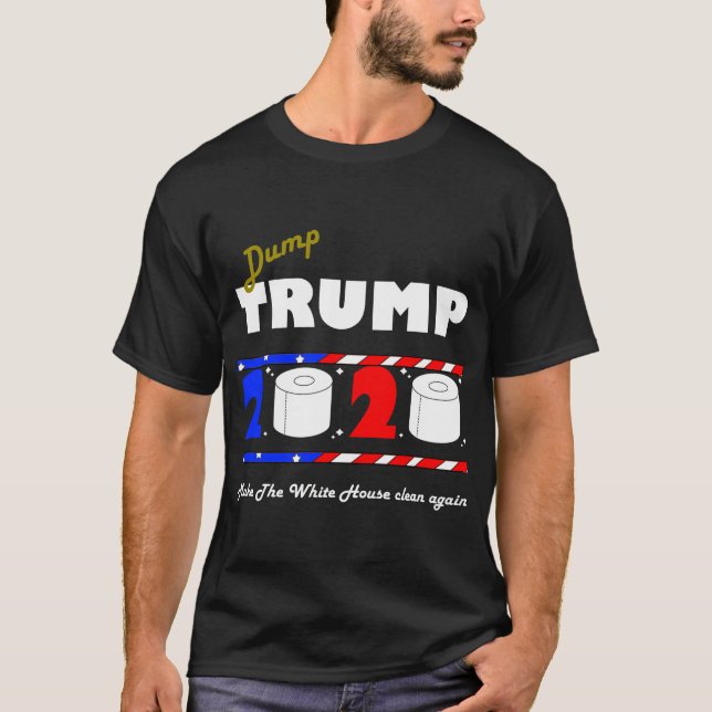 Camiseta Divertido Trump contra Trump (Anverso)