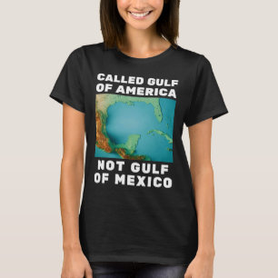 Camiseta Divertido Trump Golfo de América No Golfo de Méxic