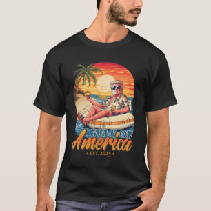 Camiseta Divertido Trump Golfo De Estados Unidos Este 2025