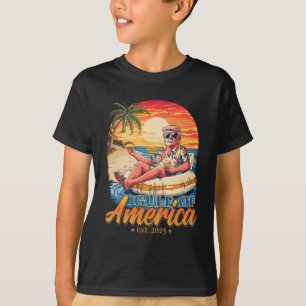 Camiseta Divertido Trump Golfo De Estados Unidos Este 2025