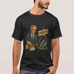 Camiseta Divertido Trump Robert Kennedy Jr. Todo Cdc Meme A