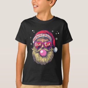 Camiseta Divertido Trump Santa Navidades Pink Bubble Gum Ma