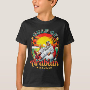 Camiseta Divertido Trump Shirt Golfo De Arabian Este 2025 D