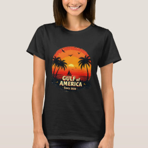 Camiseta Divertido Trump Shirt Golfo De Estados Unidos 2025