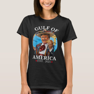 Camiseta Divertido Trump Shirt Golfo De Estados Unidos Est 