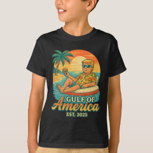 Camiseta Divertido Trump Shirt Golfo De Estados Unidos Este