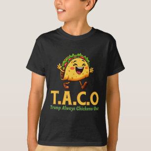 Camiseta Divertido Trump Taco Trump Siempre se Rinde 11