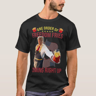 Camiseta Divertido, un orden de fresas de libertad que lleg