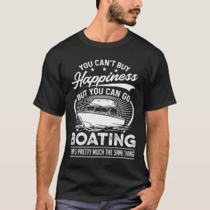Camiseta Divertido usted no puede comprar felicidad -