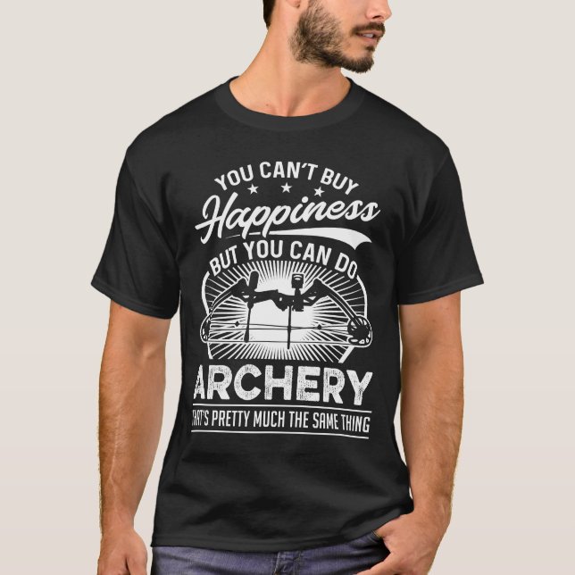 Camiseta Divertido usted no puede comprar tiro al arco de (Anverso)