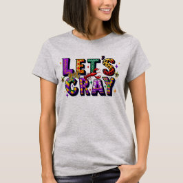Camiseta Divertido Vamos a tener cangrejos de río Mardi Gra