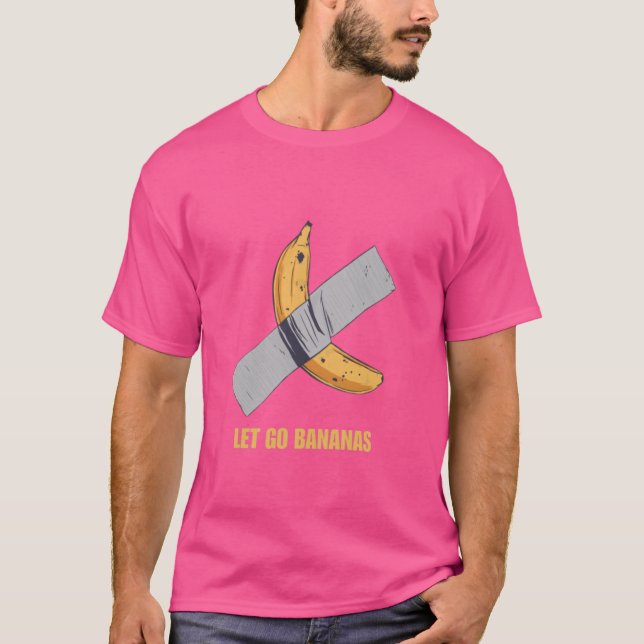 Camiseta Divertido Vamos Bananas (Anverso)