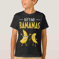 Divertido Vamos Bananas Humor Banana Fruta Tropica