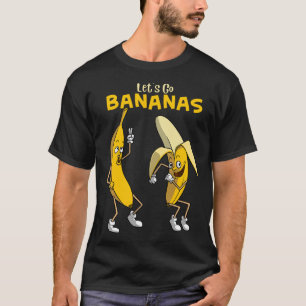 Camiseta Divertido Vamos Bananas Regalo a los niños Chicas 