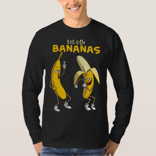 Camiseta Divertido Vamos Bananas Regalo a los niños Chicas