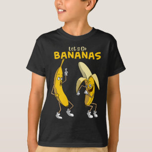 Camiseta Divertido Vamos Bananas Regalo a los niños Chicas 