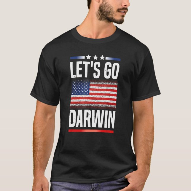 Camiseta Divertido Vamos Darwin (Anverso)