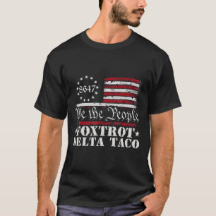 Camiseta Divertido Vamos Taco Shirt Foxtrot Delta Taco 3